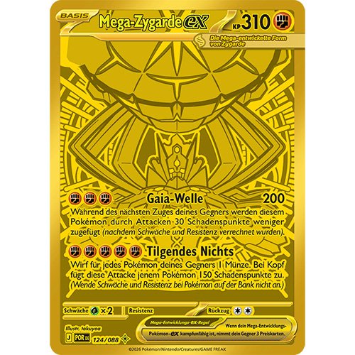 Mega Zygarde EX (German, Perfekte Ordnung 124)